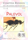 COMPTES RENDUS PALEVOL雜志封面